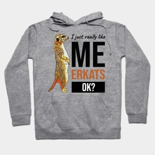 I Just Really Like Meerkats OK Hoodie